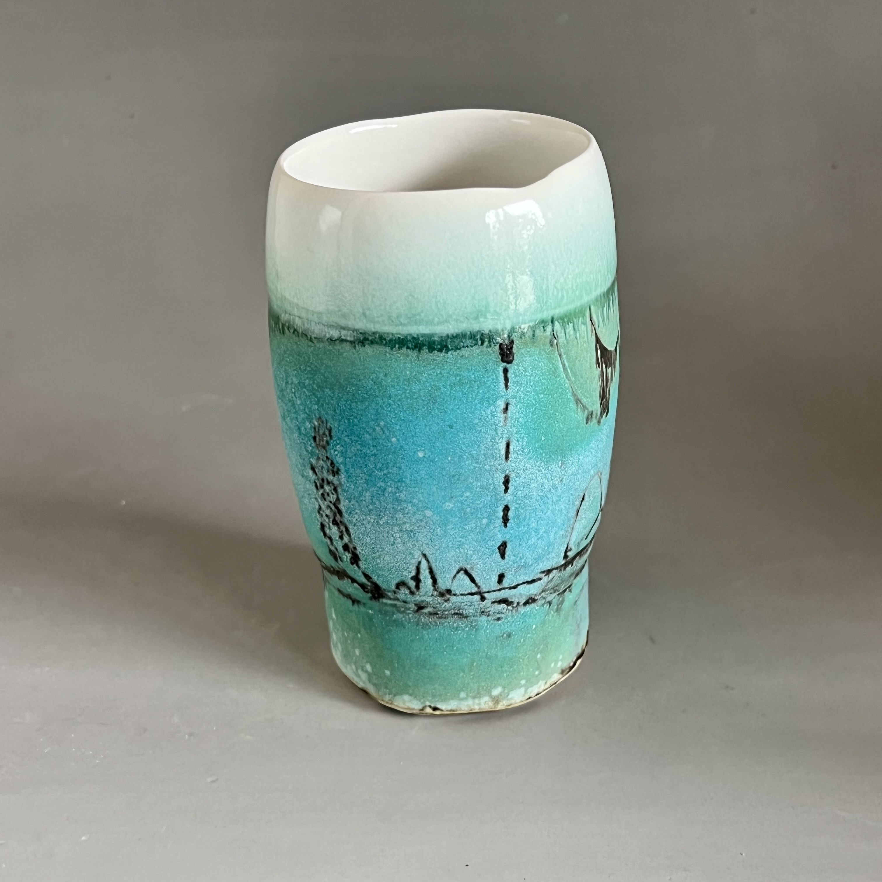 Brendan Adams Pottery Vase 9735