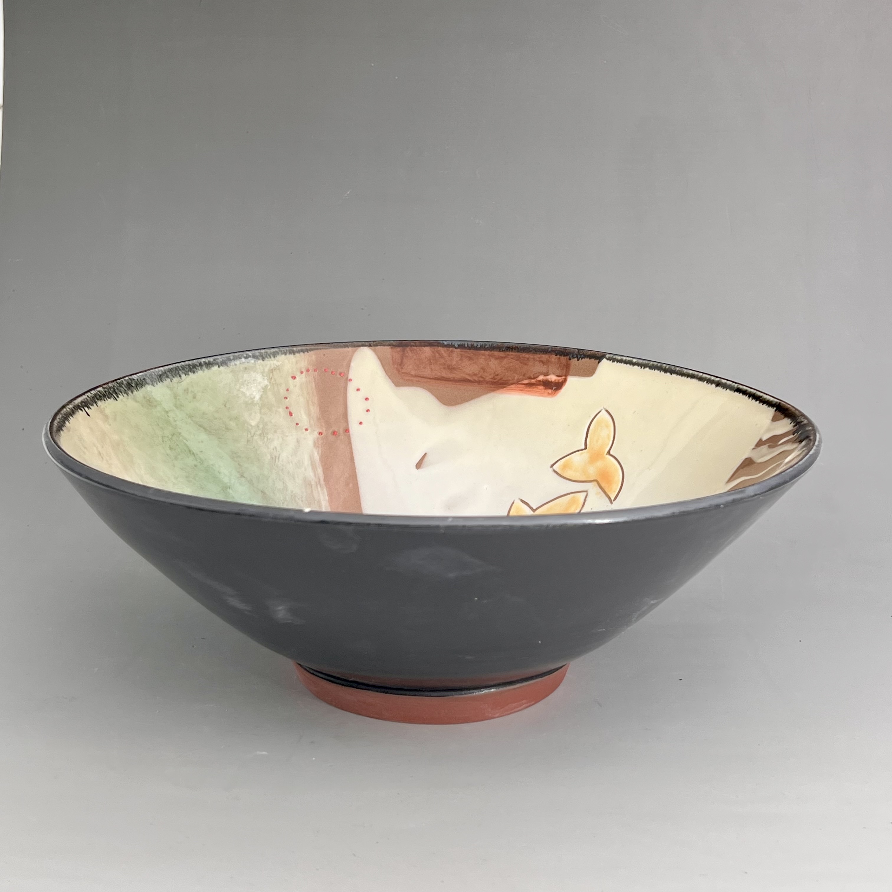 Handthrown Turquoise Vase