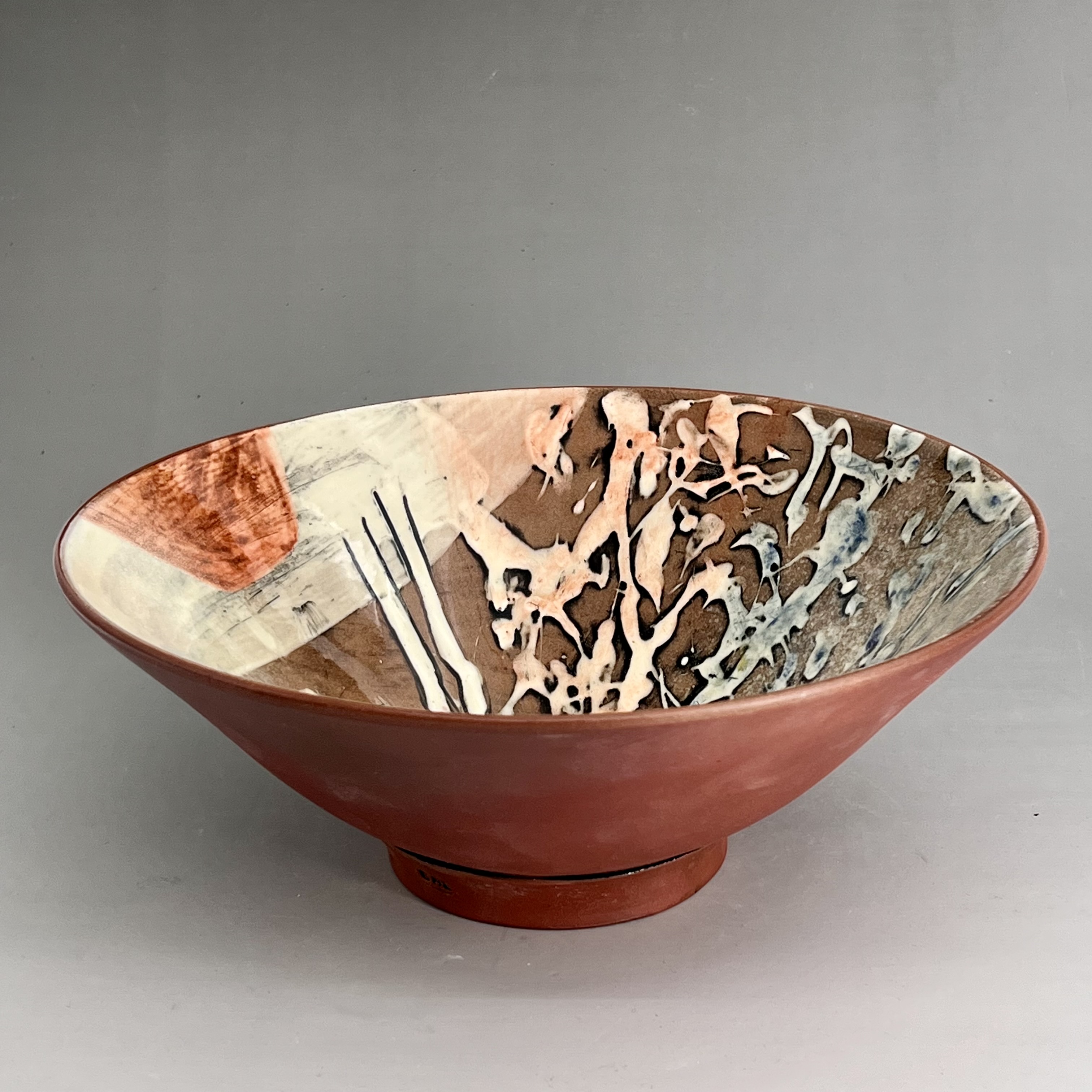 Highly Decorated Handthrown Bowl