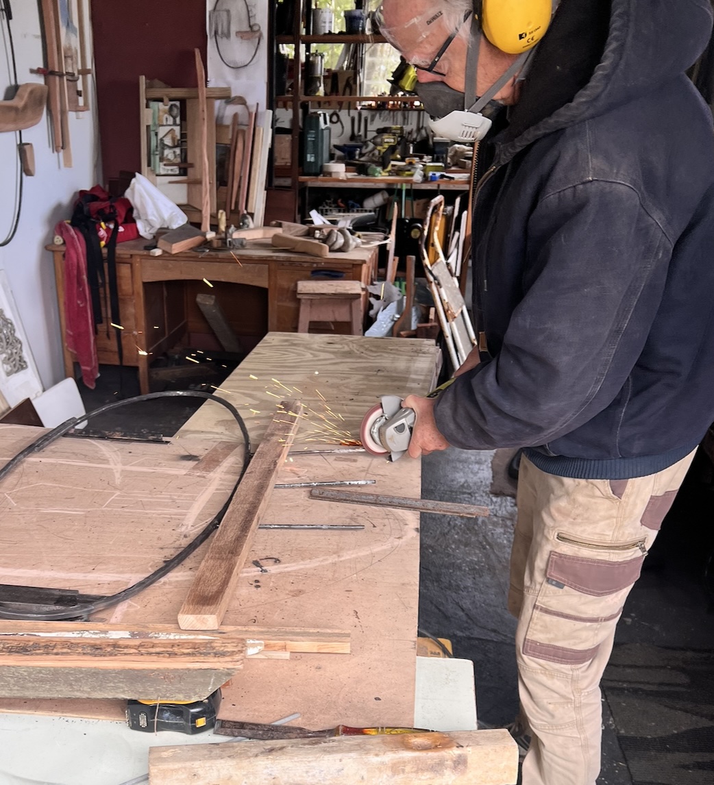 brendan adams blacksmith grinding