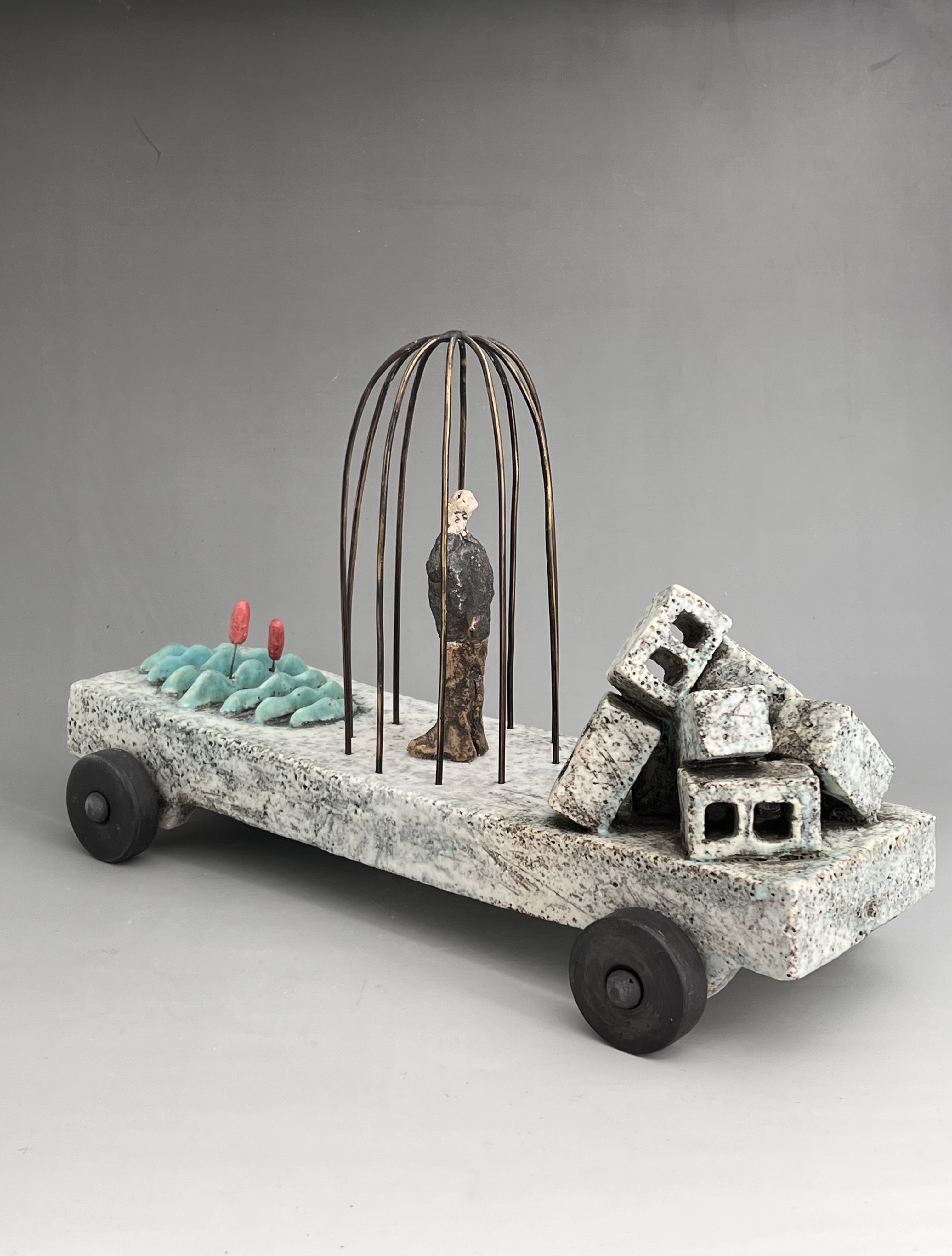 Humourous Sculpture by Brendan Adams