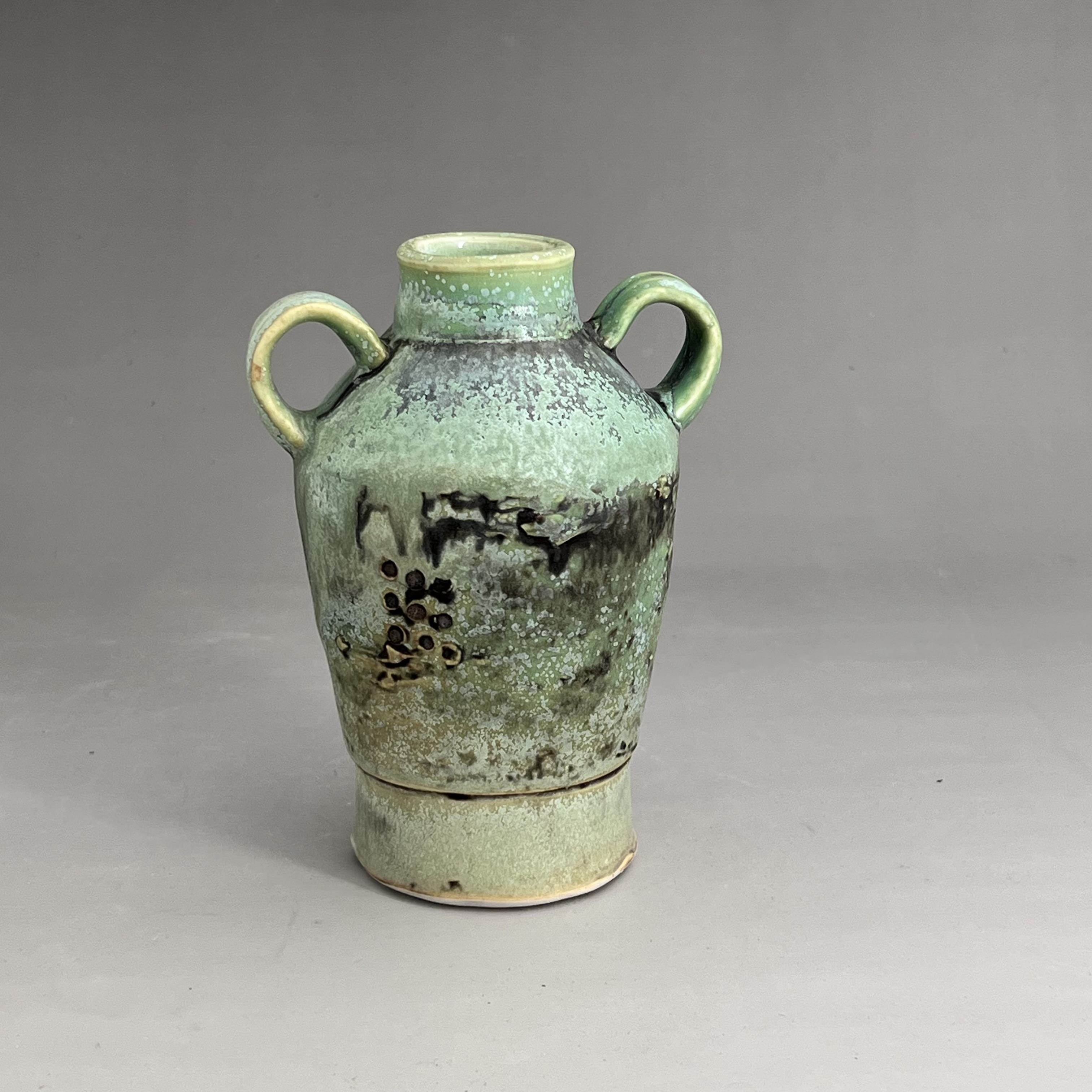 Handthrown Turquoise Vase