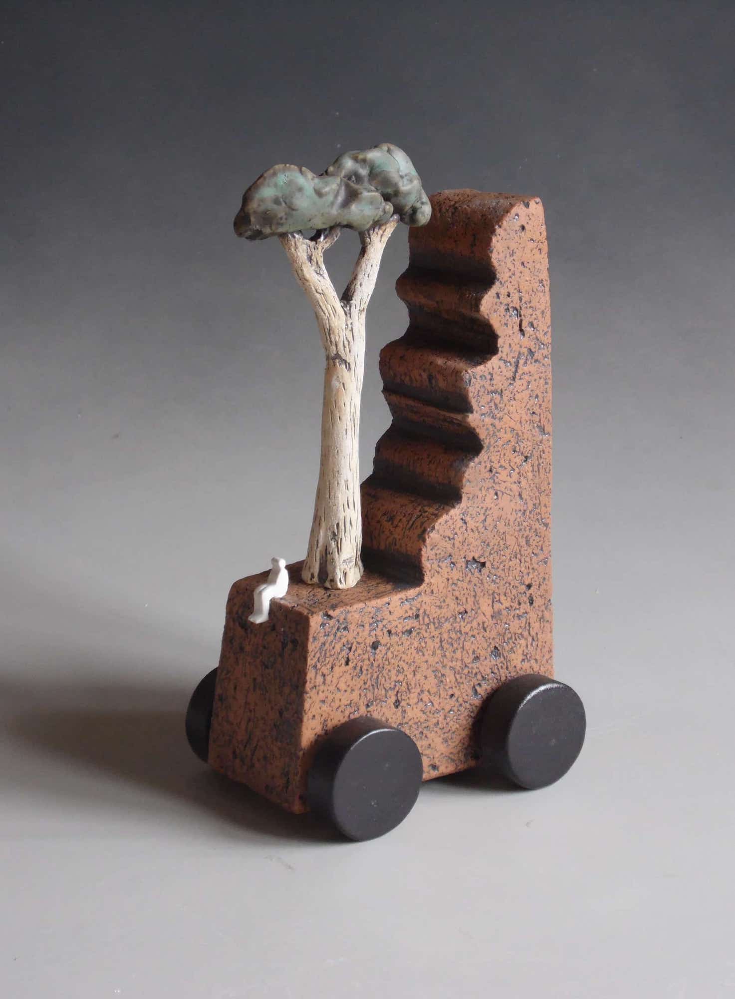 Brendan Adams Ceramic Sculpture View I