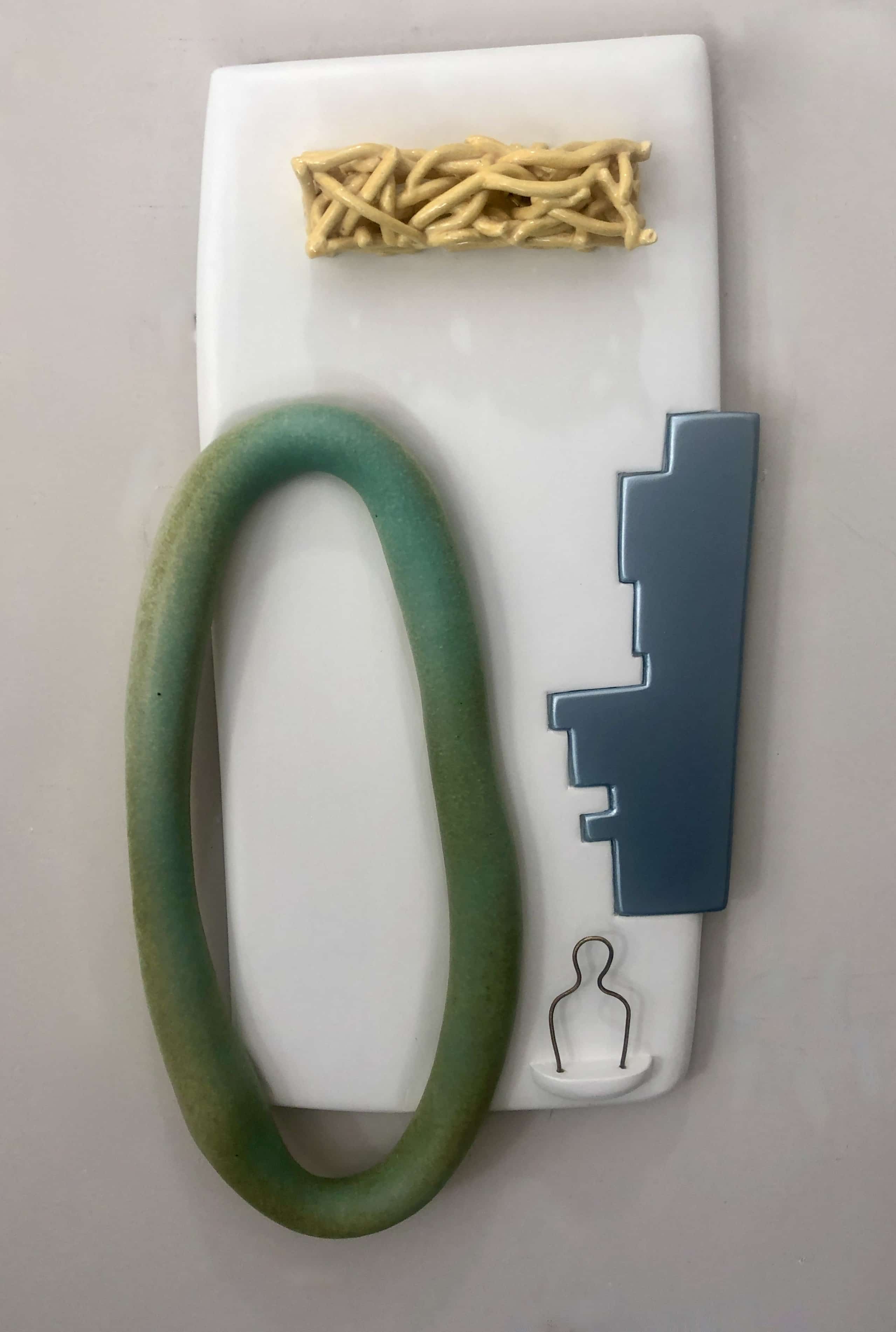 wall sculpture_yellow_brambles